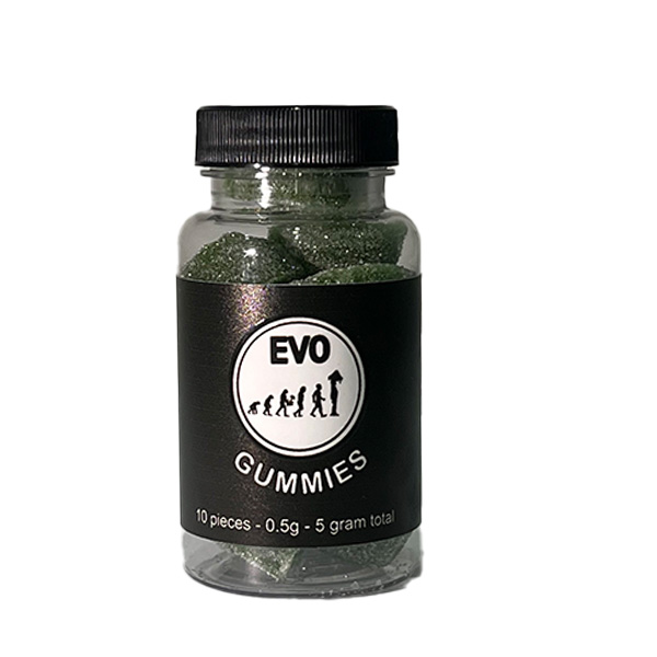evo green apple mushroom gummies