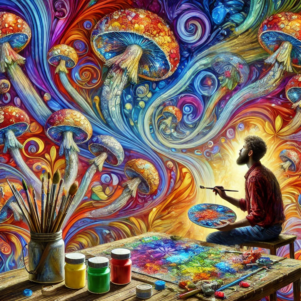 Exploring_the_Link_Between_Psychedelics_and_Artistic_Expression Exploring the link between psychedelics and artistic expression, examining connections, influences, and where to buy magic mushrooms legally. Learn about the link between psychedelics and art in Canada.